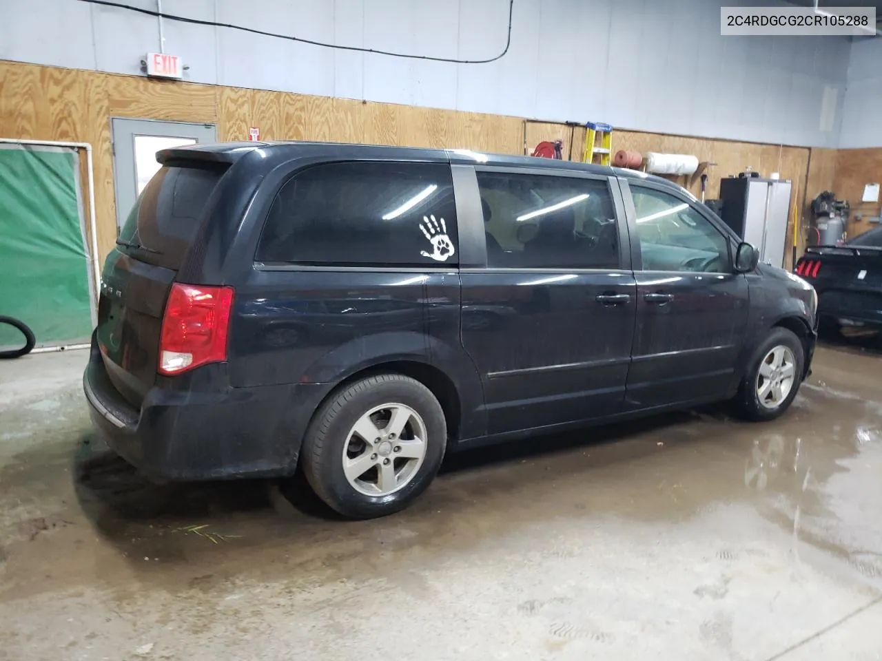 2C4RDGCG2CR105288 2012 Dodge Grand Caravan Sxt