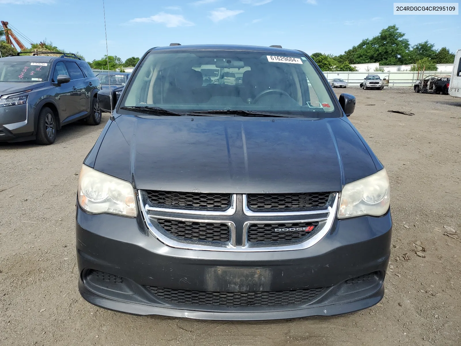 2012 Dodge Grand Caravan Sxt VIN: 2C4RDGCG4CR295109 Lot: 61629604