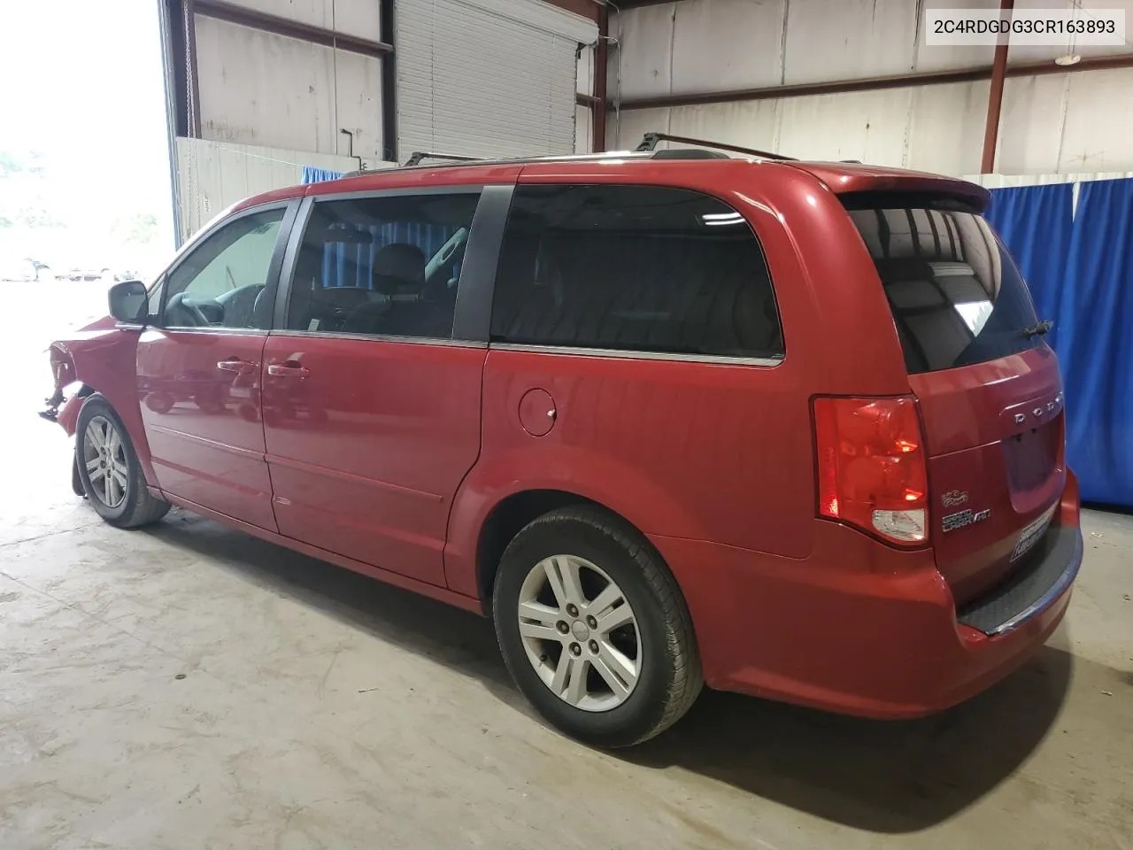 2012 Dodge Grand Caravan Crew VIN: 2C4RDGDG3CR163893 Lot: 62179234