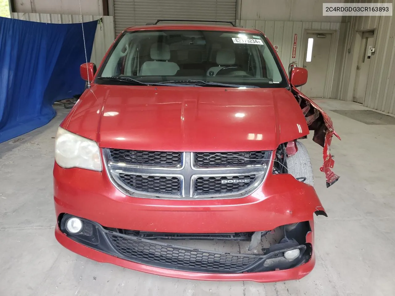 2C4RDGDG3CR163893 2012 Dodge Grand Caravan Crew