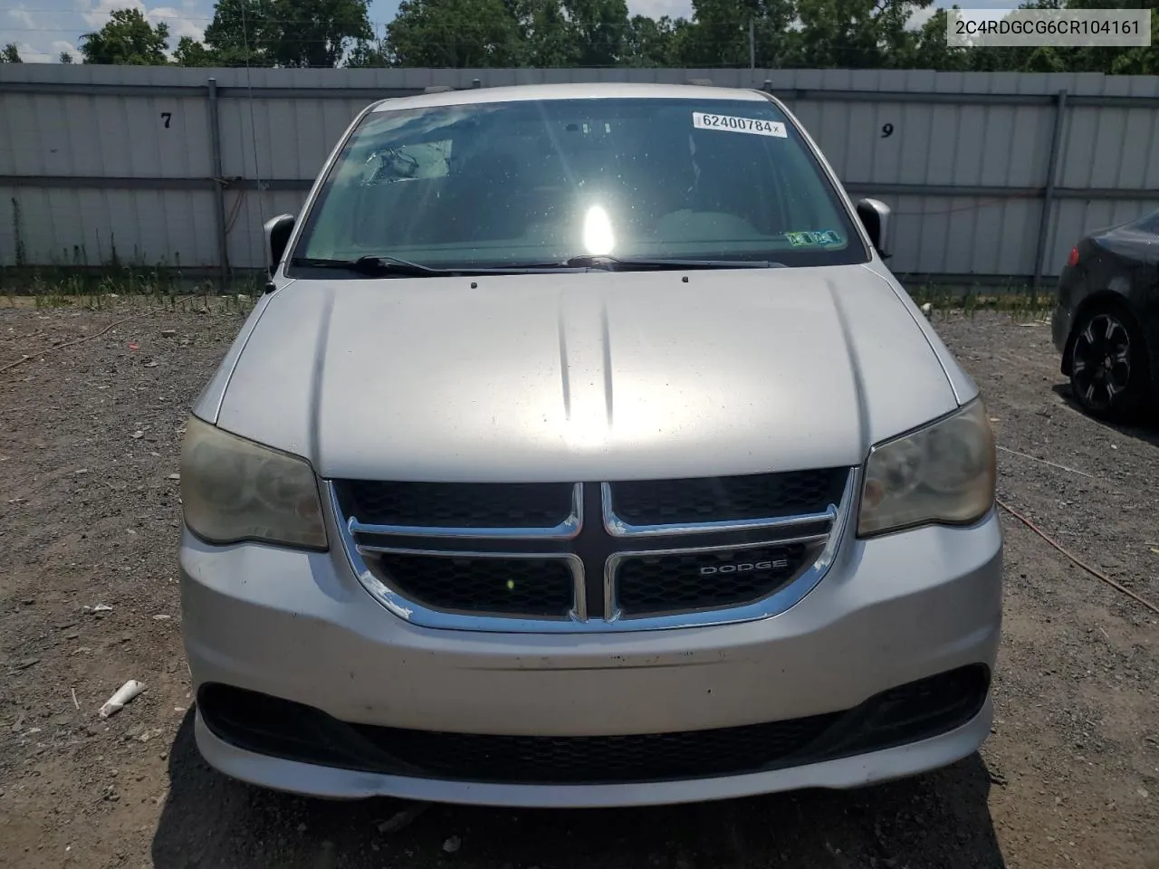 2012 Dodge Grand Caravan Sxt VIN: 2C4RDGCG6CR104161 Lot: 62400784