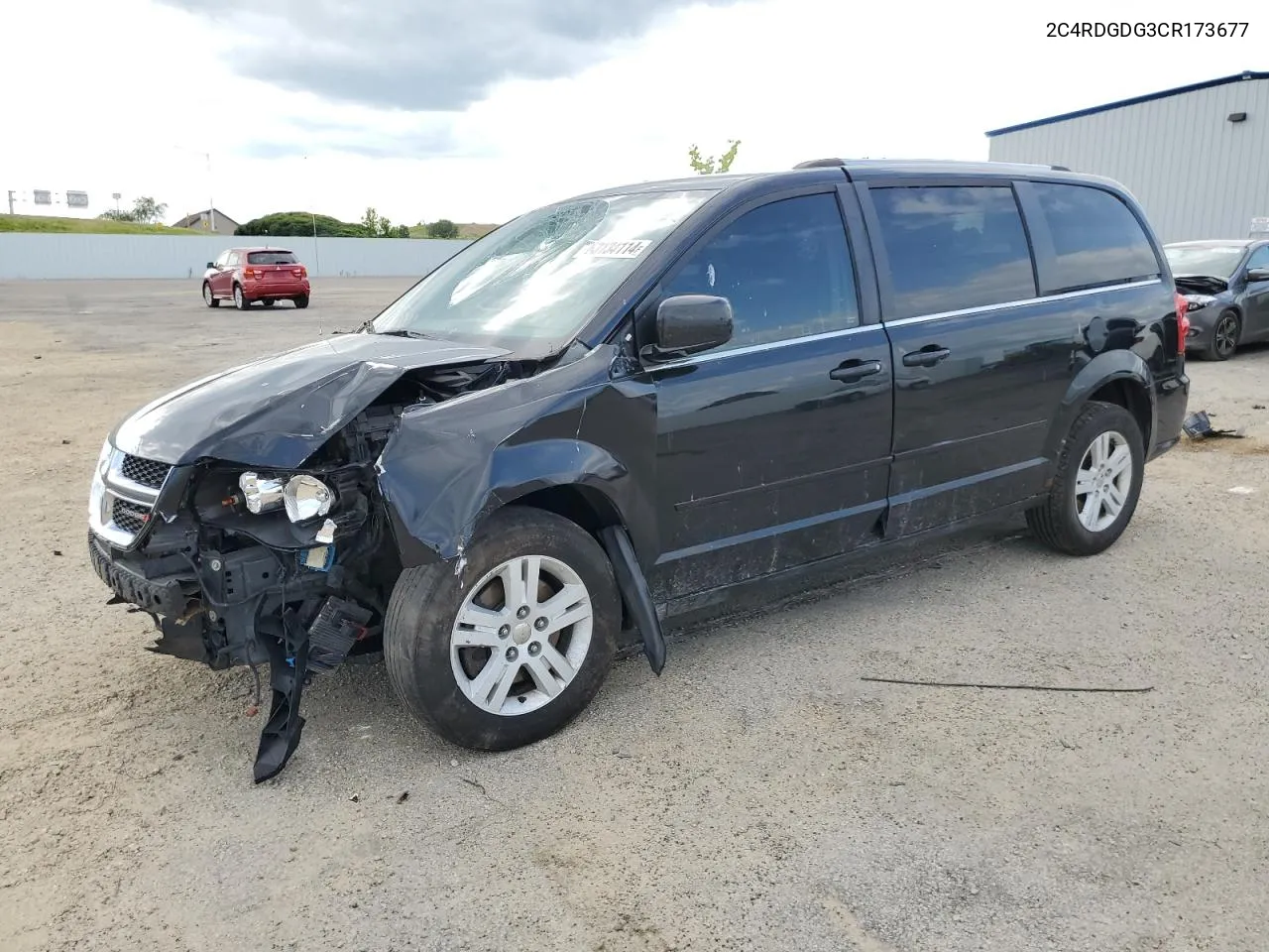 2012 Dodge Grand Caravan Crew VIN: 2C4RDGDG3CR173677 Lot: 63134114