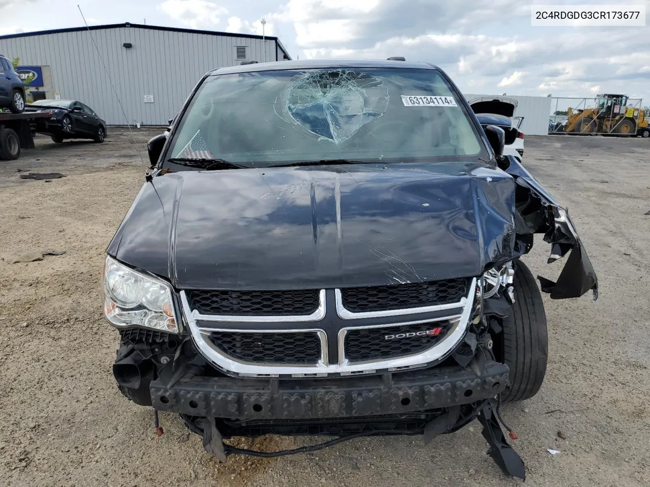 2012 Dodge Grand Caravan Crew VIN: 2C4RDGDG3CR173677 Lot: 63134114