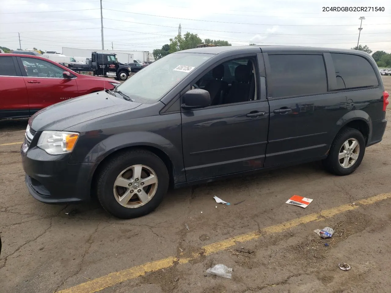 2C4RDGBG2CR271540 2012 Dodge Grand Caravan Se