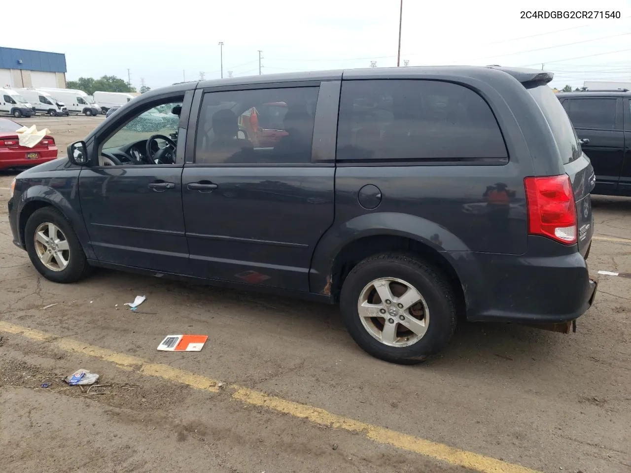 2012 Dodge Grand Caravan Se VIN: 2C4RDGBG2CR271540 Lot: 63521254