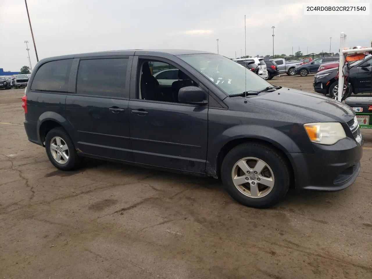 2012 Dodge Grand Caravan Se VIN: 2C4RDGBG2CR271540 Lot: 63521254