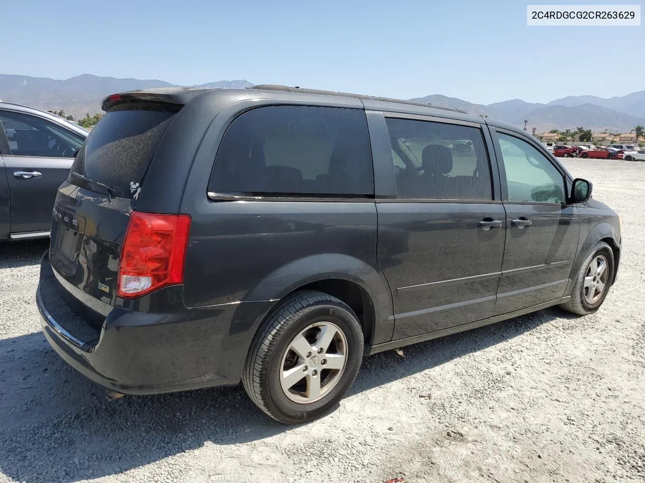 2012 Dodge Grand Caravan Sxt VIN: 2C4RDGCG2CR263629 Lot: 64612774