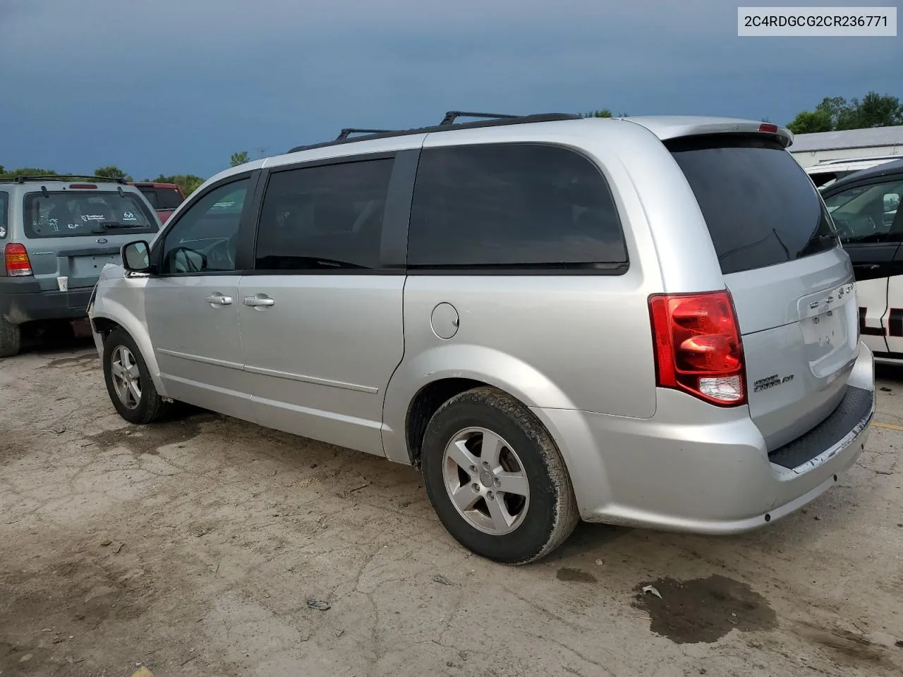 2012 Dodge Grand Caravan Sxt VIN: 2C4RDGCG2CR236771 Lot: 65323214