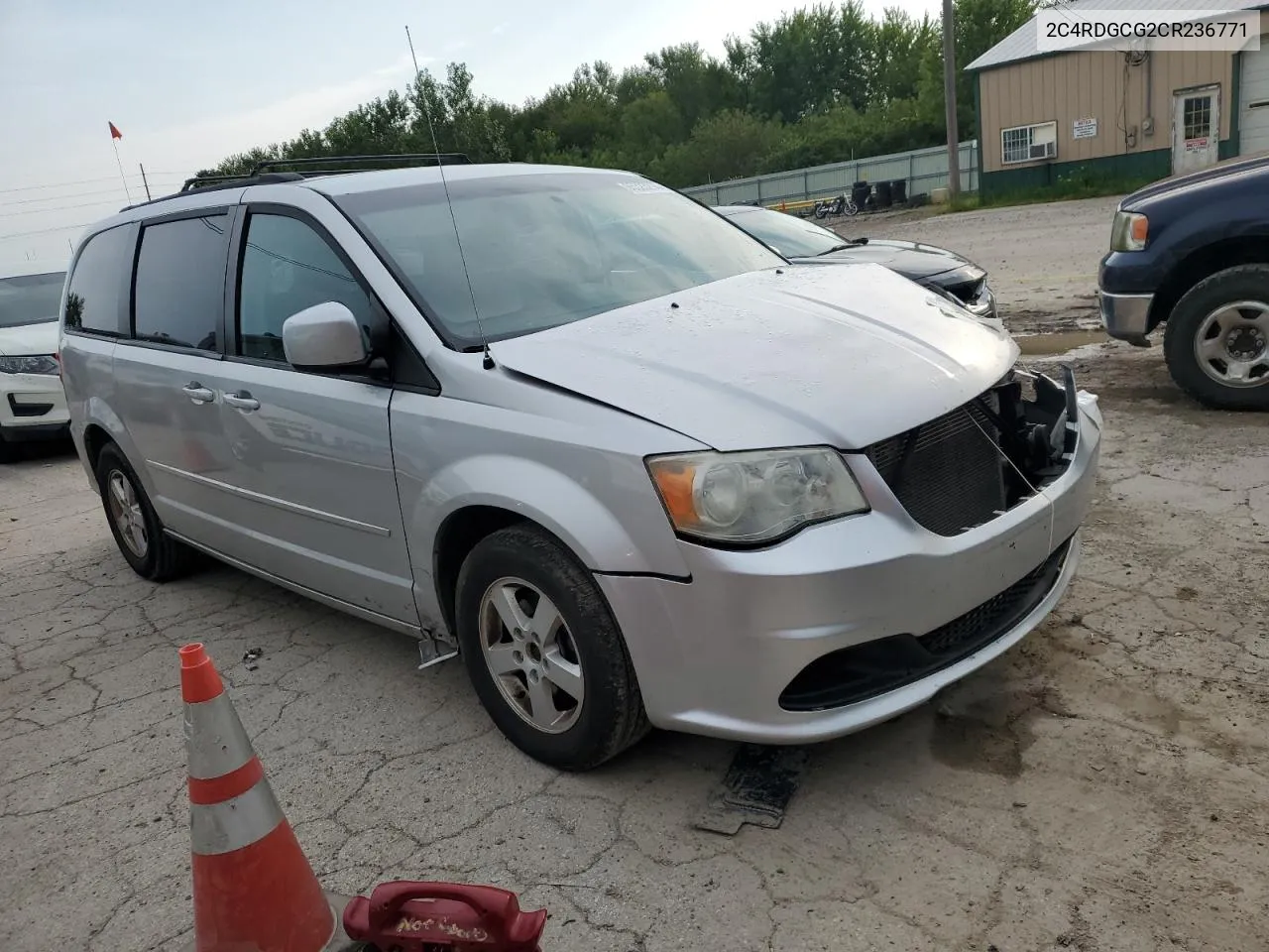 2012 Dodge Grand Caravan Sxt VIN: 2C4RDGCG2CR236771 Lot: 65323214