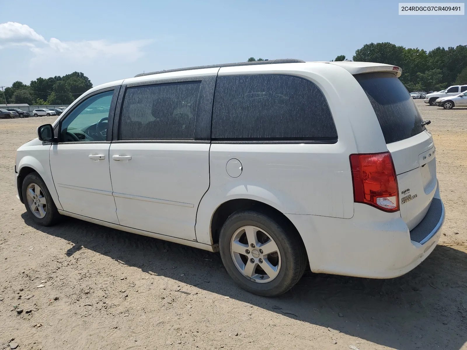 2012 Dodge Grand Caravan Sxt VIN: 2C4RDGCG7CR409491 Lot: 65836834