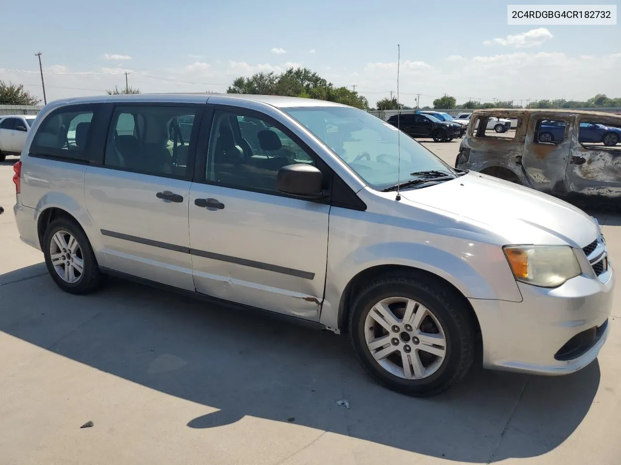 2012 Dodge Grand Caravan Se VIN: 2C4RDGBG4CR182732 Lot: 66035474