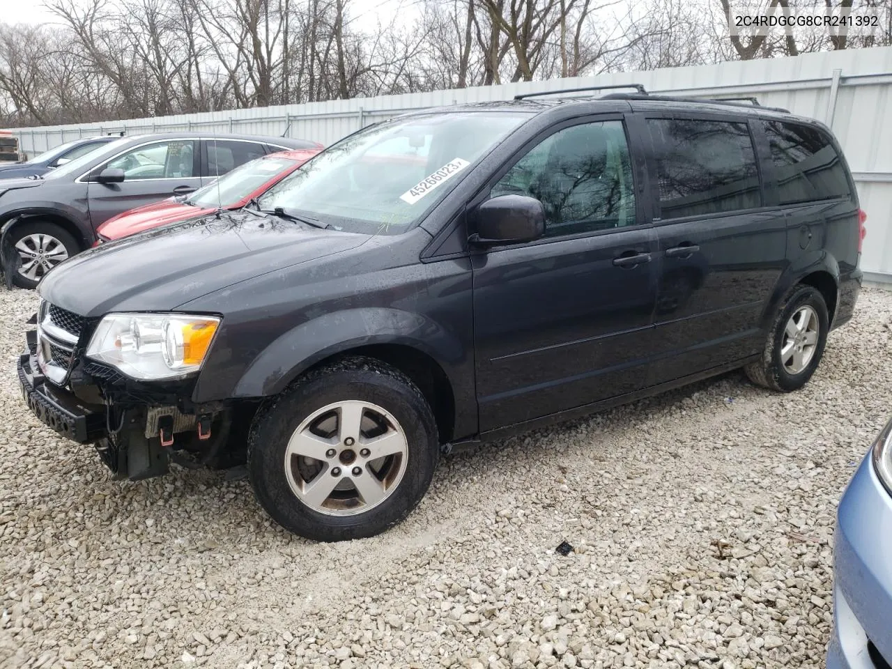 2012 Dodge Grand Caravan Sxt VIN: 2C4RDGCG8CR241392 Lot: 66227134