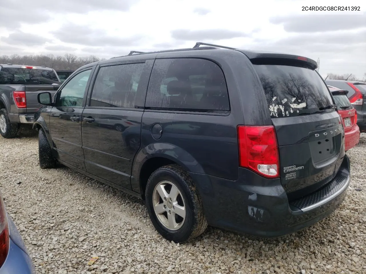 2012 Dodge Grand Caravan Sxt VIN: 2C4RDGCG8CR241392 Lot: 66227134