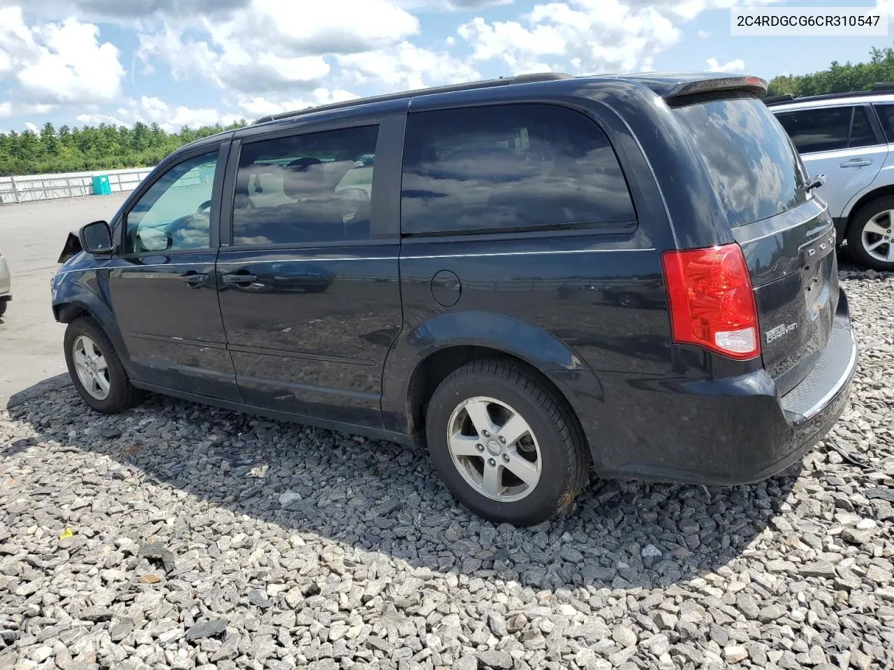 2012 Dodge Grand Caravan Sxt VIN: 2C4RDGCG6CR310547 Lot: 66474354