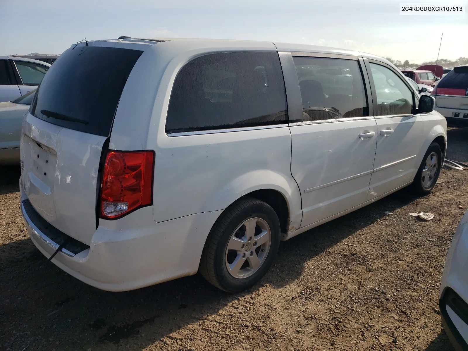 2012 Dodge Grand Caravan Crew VIN: 2C4RDGDGXCR107613 Lot: 67340024