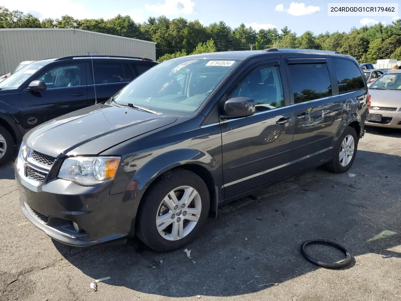 2012 Dodge Grand Caravan Crew VIN: 2C4RDGDG1CR179462 Lot: 67943634