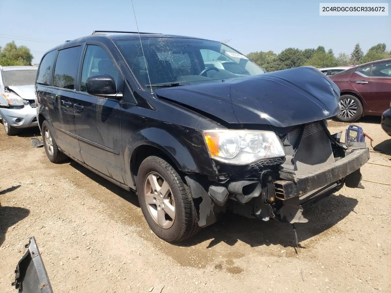 2012 Dodge Grand Caravan Sxt VIN: 2C4RDGCG5CR336072 Lot: 68092534