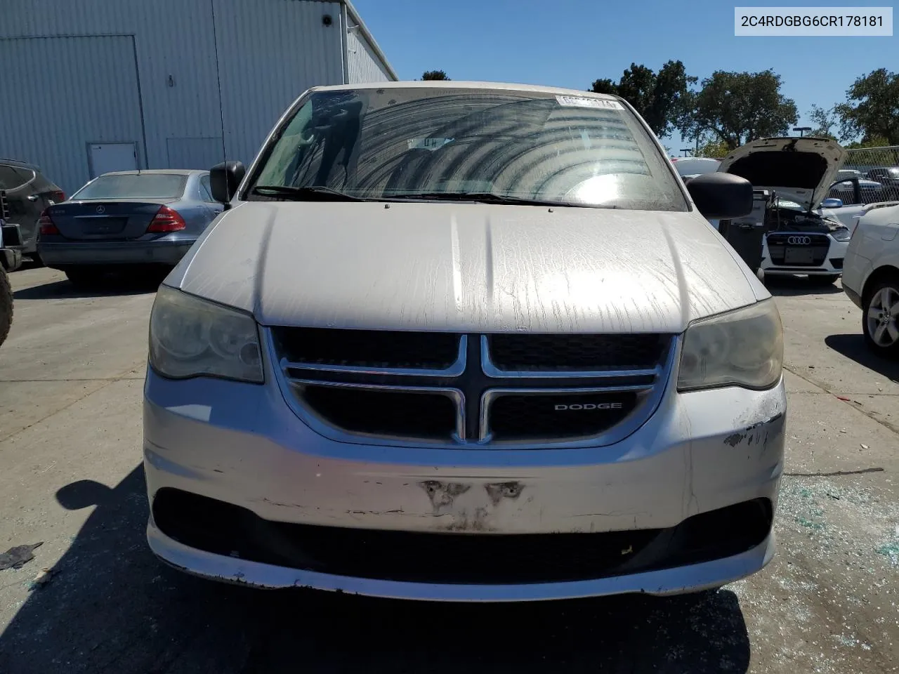 2C4RDGBG6CR178181 2012 Dodge Grand Caravan Se