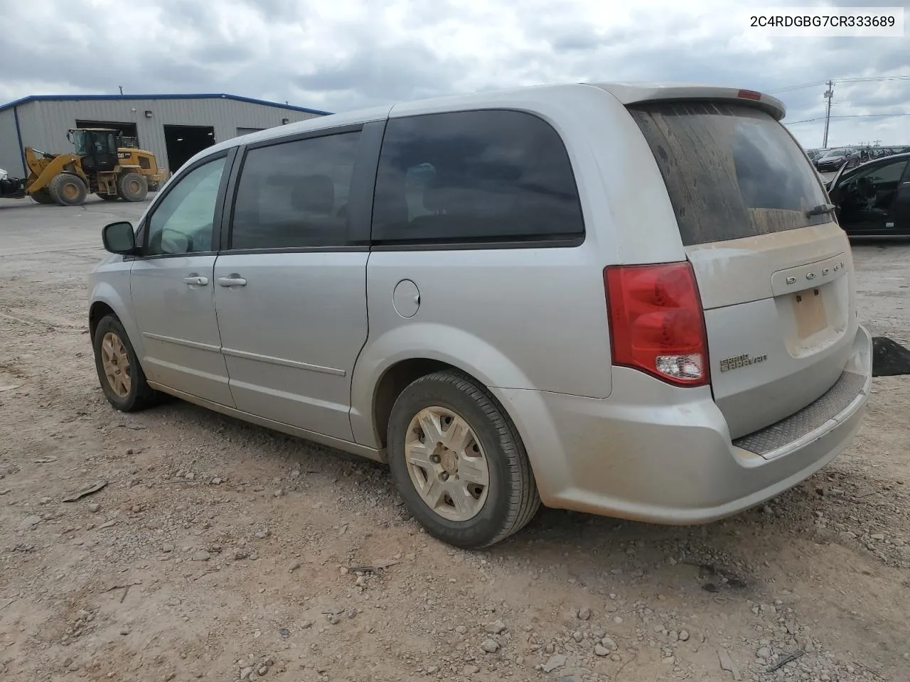 2012 Dodge Grand Caravan Se VIN: 2C4RDGBG7CR333689 Lot: 69391474