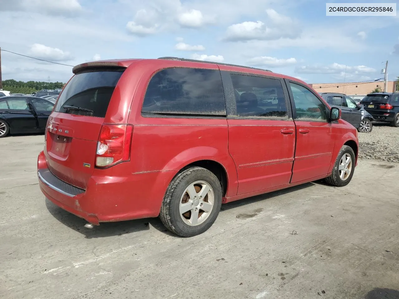 2012 Dodge Grand Caravan Sxt VIN: 2C4RDGCG5CR295846 Lot: 69613004