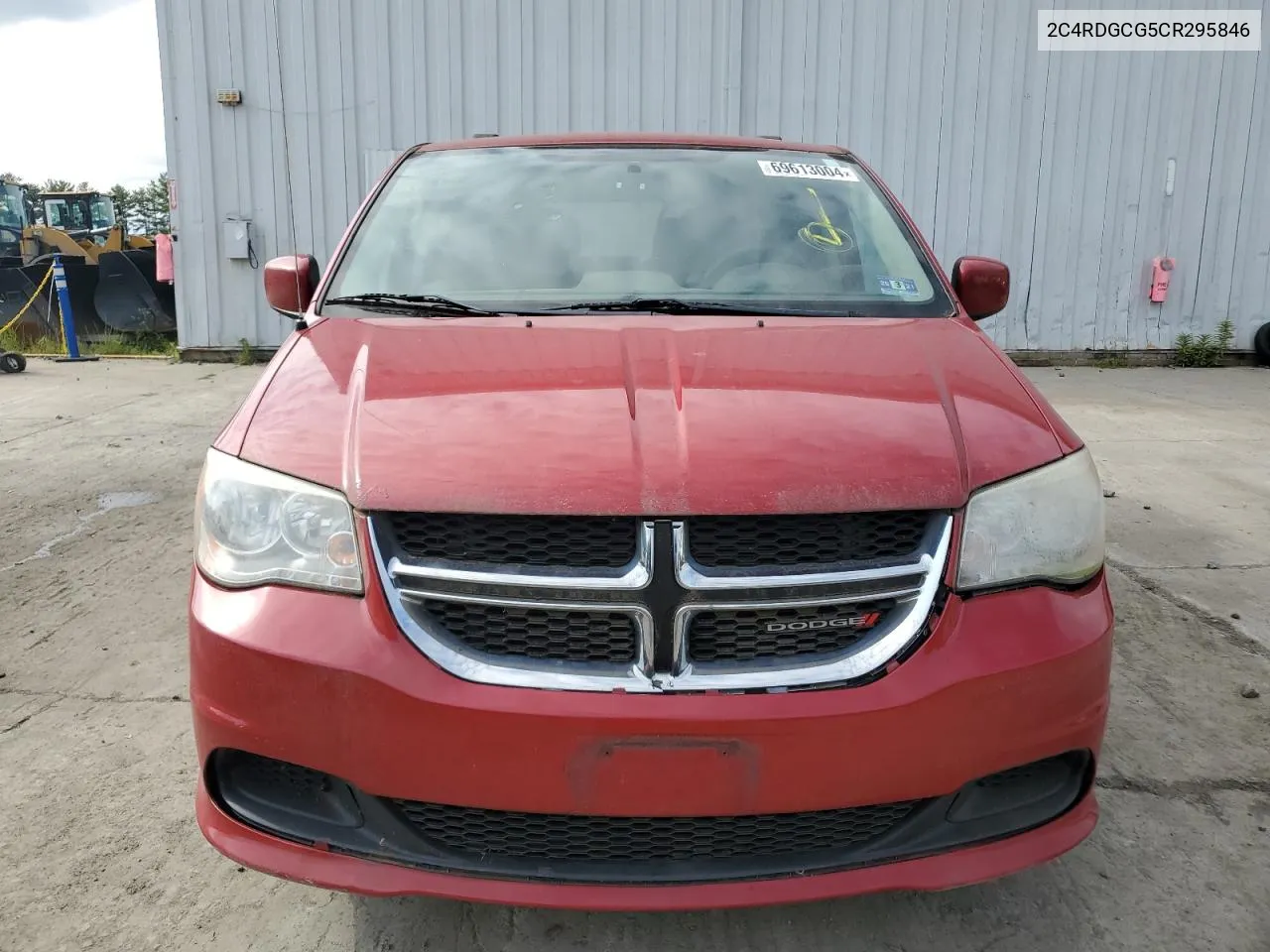 2012 Dodge Grand Caravan Sxt VIN: 2C4RDGCG5CR295846 Lot: 69613004