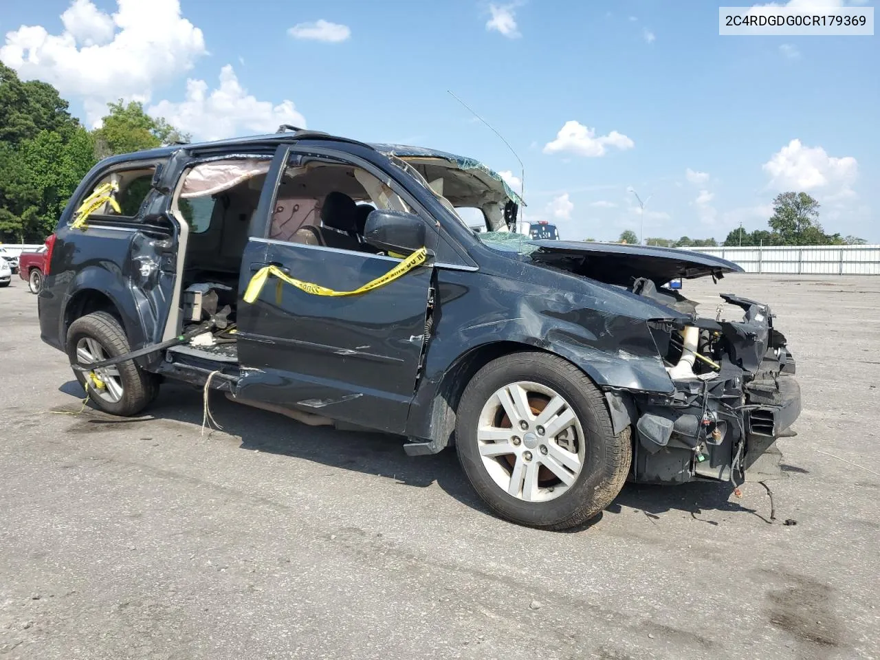 2C4RDGDG0CR179369 2012 Dodge Grand Caravan Crew