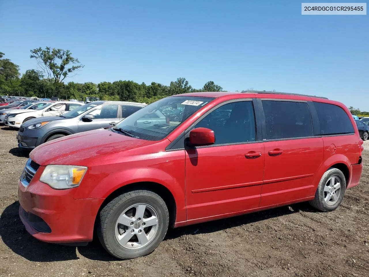 2012 Dodge Grand Caravan Sxt VIN: 2C4RDGCG1CR295455 Lot: 70275274