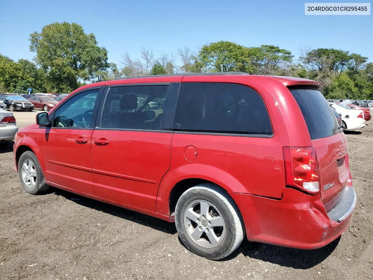 2012 Dodge Grand Caravan Sxt VIN: 2C4RDGCG1CR295455 Lot: 70275274