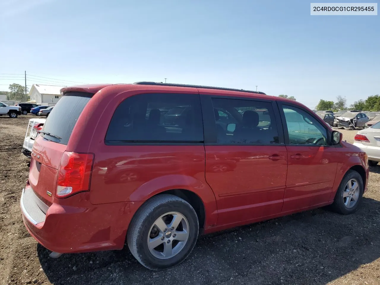 2012 Dodge Grand Caravan Sxt VIN: 2C4RDGCG1CR295455 Lot: 70275274