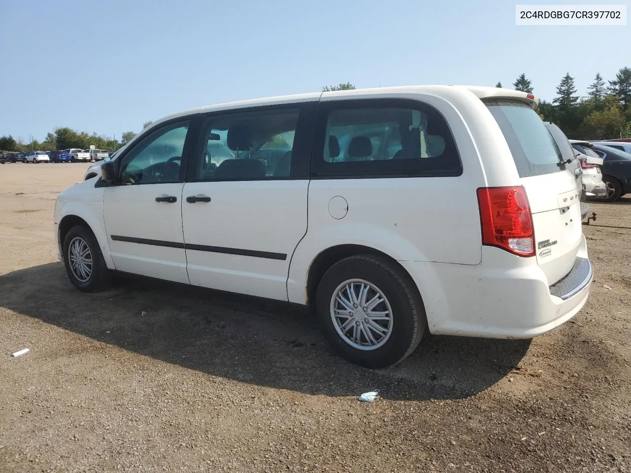 2012 Dodge Grand Caravan Se VIN: 2C4RDGBG7CR397702 Lot: 70369794