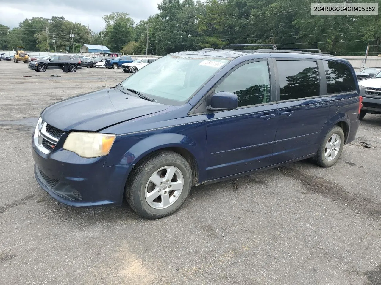 2012 Dodge Grand Caravan Sxt VIN: 2C4RDGCG4CR405852 Lot: 70507104