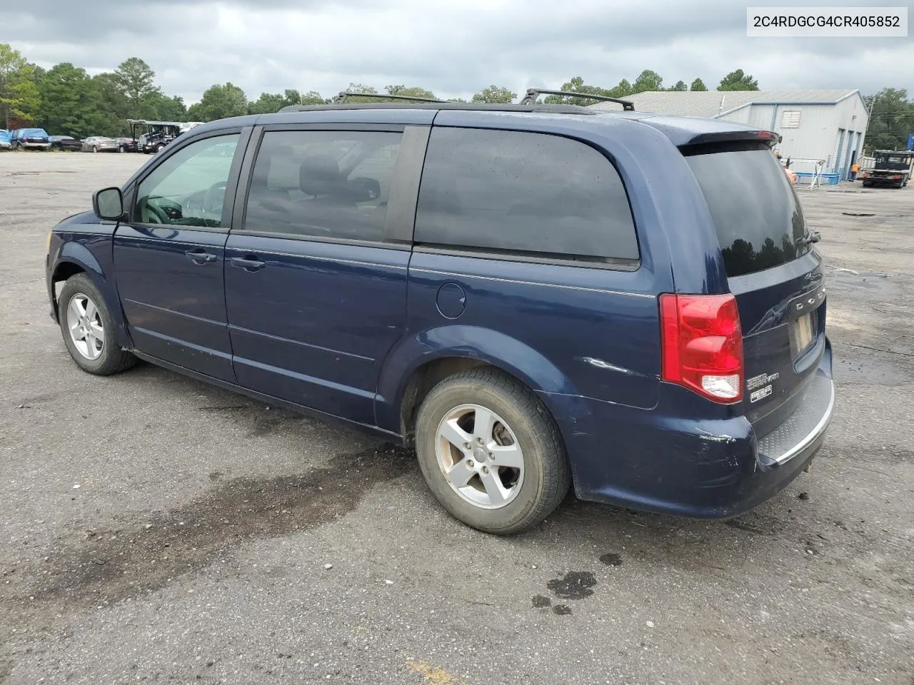 2012 Dodge Grand Caravan Sxt VIN: 2C4RDGCG4CR405852 Lot: 70507104