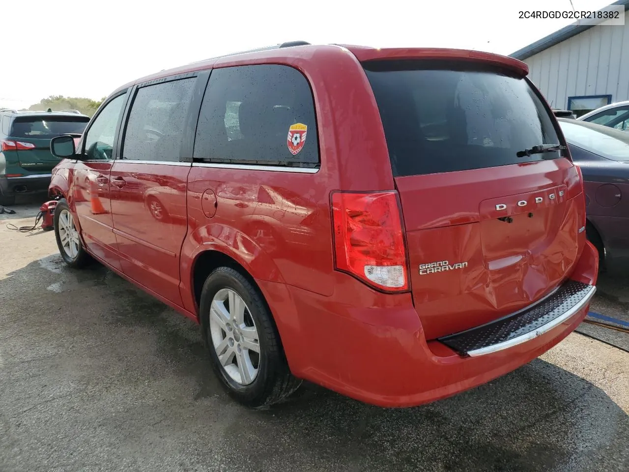 2C4RDGDG2CR218382 2012 Dodge Grand Caravan Crew