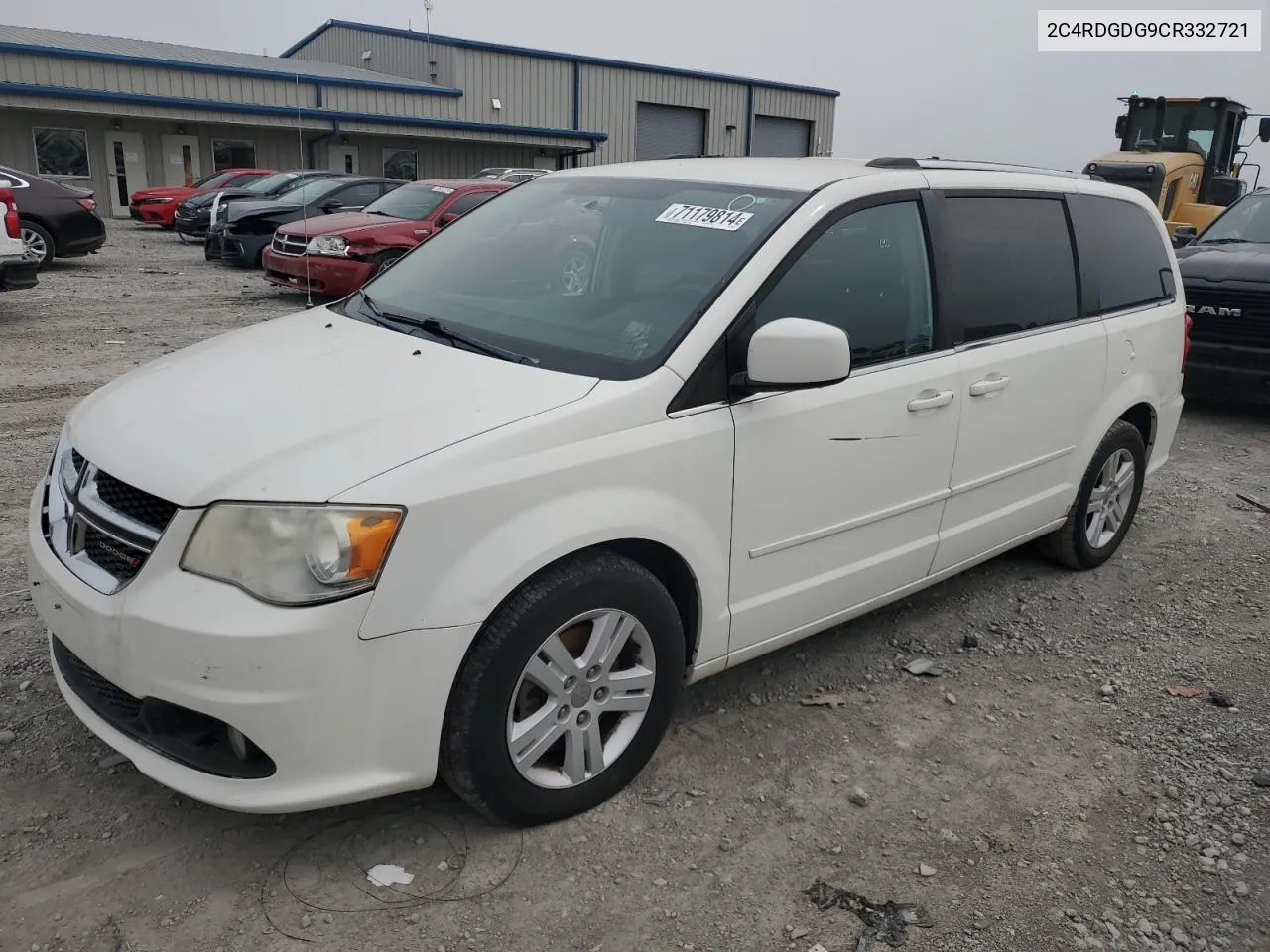 2C4RDGDG9CR332721 2012 Dodge Grand Caravan Crew