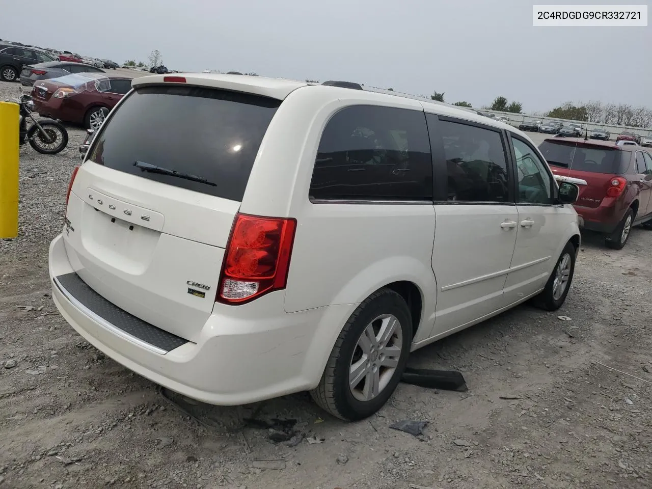 2012 Dodge Grand Caravan Crew VIN: 2C4RDGDG9CR332721 Lot: 71179814