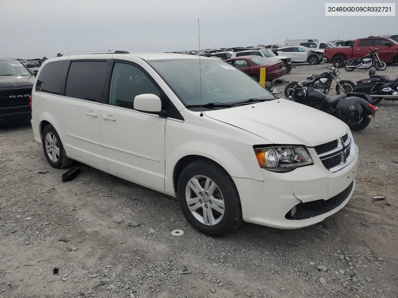 2012 Dodge Grand Caravan Crew VIN: 2C4RDGDG9CR332721 Lot: 71179814