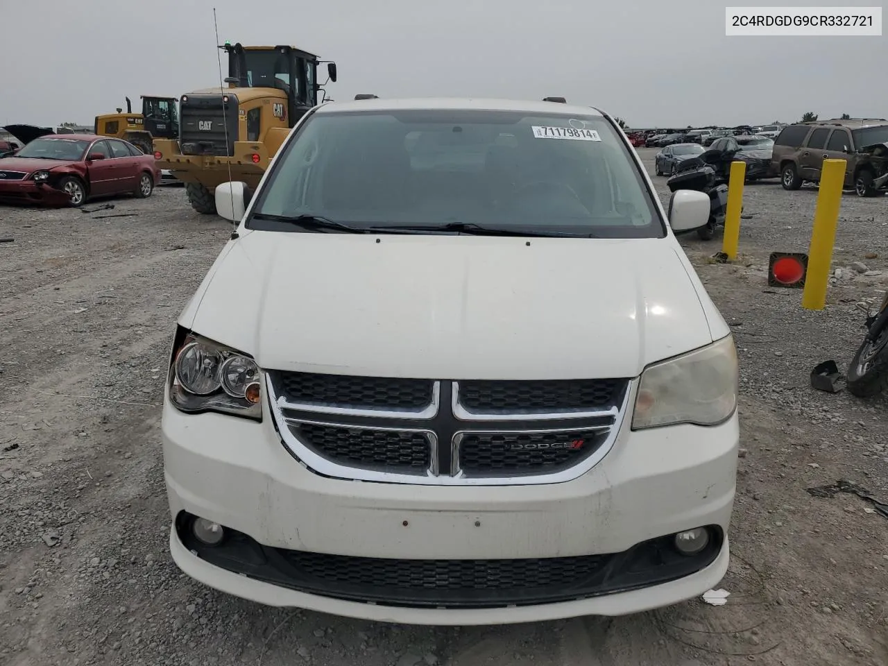 2012 Dodge Grand Caravan Crew VIN: 2C4RDGDG9CR332721 Lot: 71179814