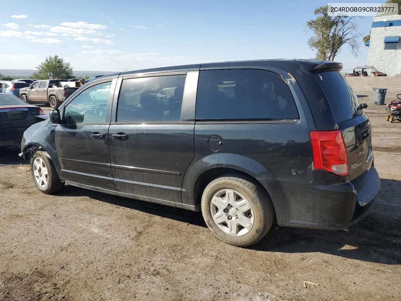 2012 Dodge Grand Caravan Se VIN: 2C4RDGBG9CR323777 Lot: 71216314