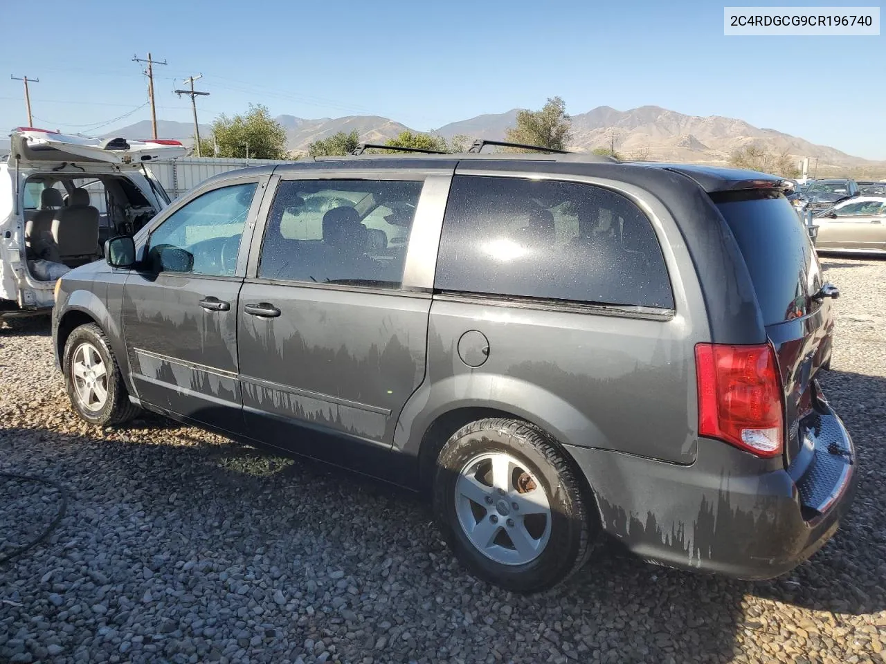 2012 Dodge Grand Caravan Sxt VIN: 2C4RDGCG9CR196740 Lot: 71459014