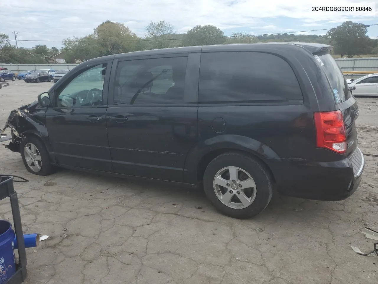 2012 Dodge Grand Caravan Se VIN: 2C4RDGBG9CR180846 Lot: 71465294