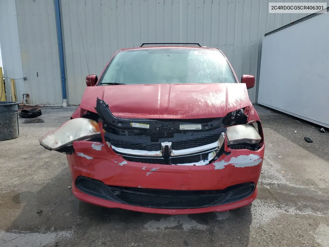 2C4RDGCG5CR406301 2012 Dodge Grand Caravan Sxt