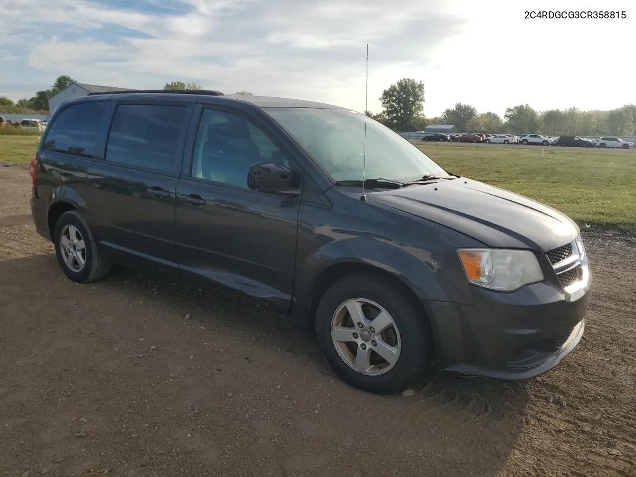 2012 Dodge Grand Caravan Sxt VIN: 2C4RDGCG3CR358815 Lot: 71673134