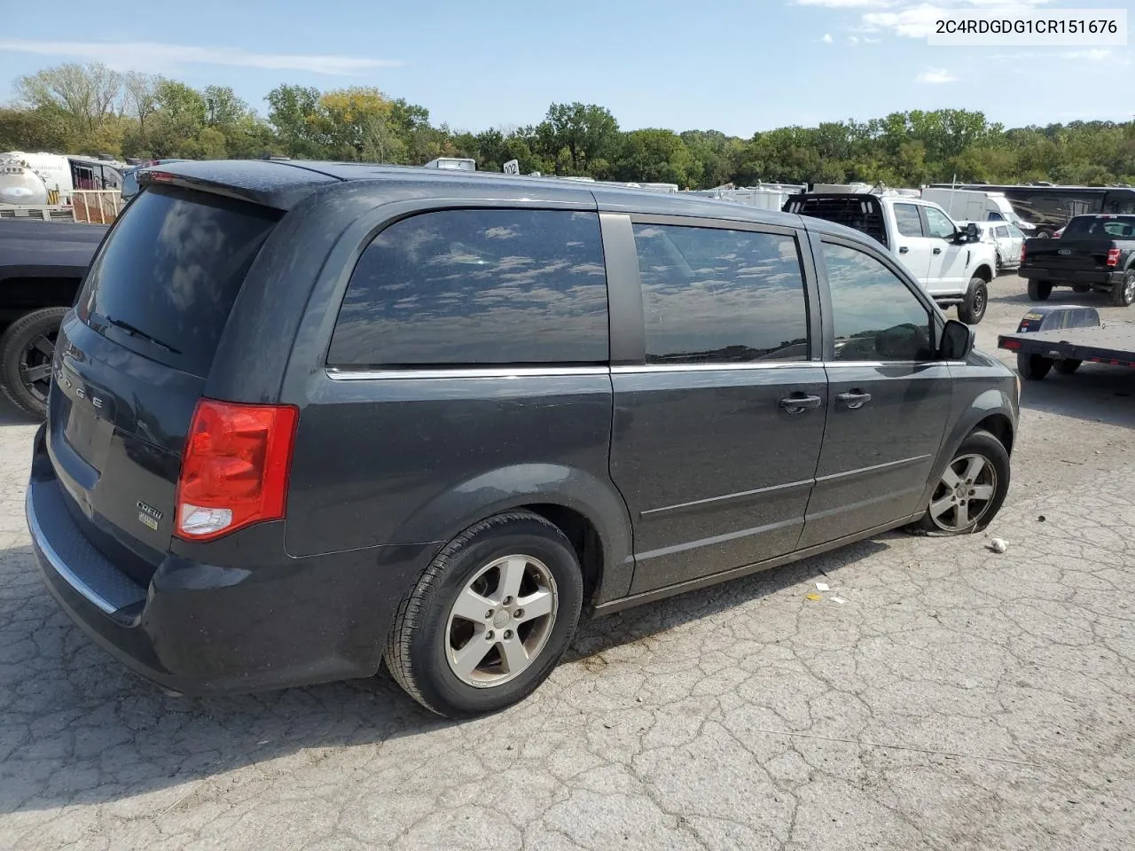 2012 Dodge Grand Caravan Crew VIN: 2C4RDGDG1CR151676 Lot: 71999254