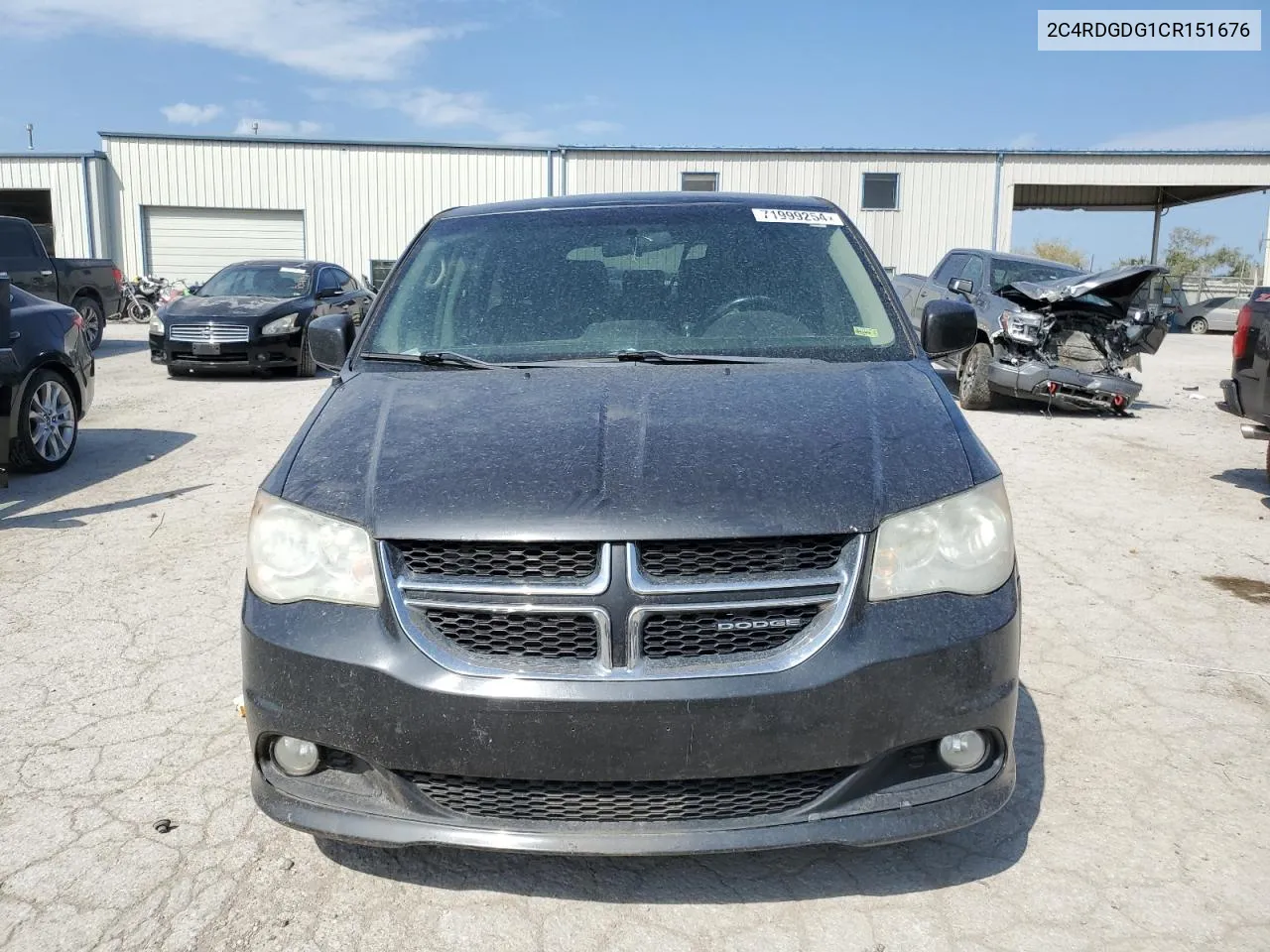 2C4RDGDG1CR151676 2012 Dodge Grand Caravan Crew