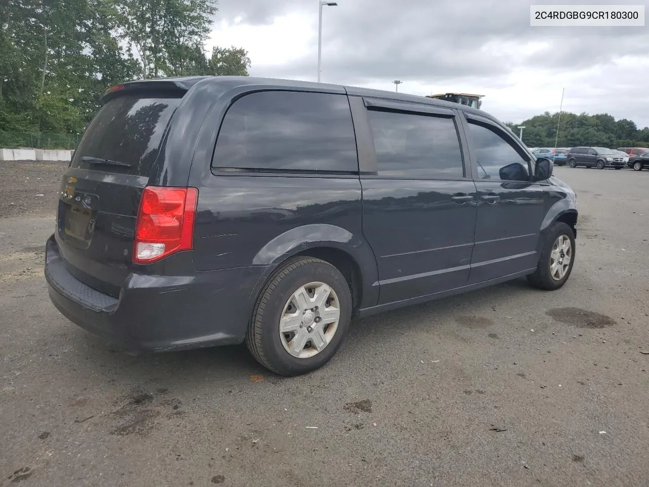 2012 Dodge Grand Caravan Se VIN: 2C4RDGBG9CR180300 Lot: 72153624