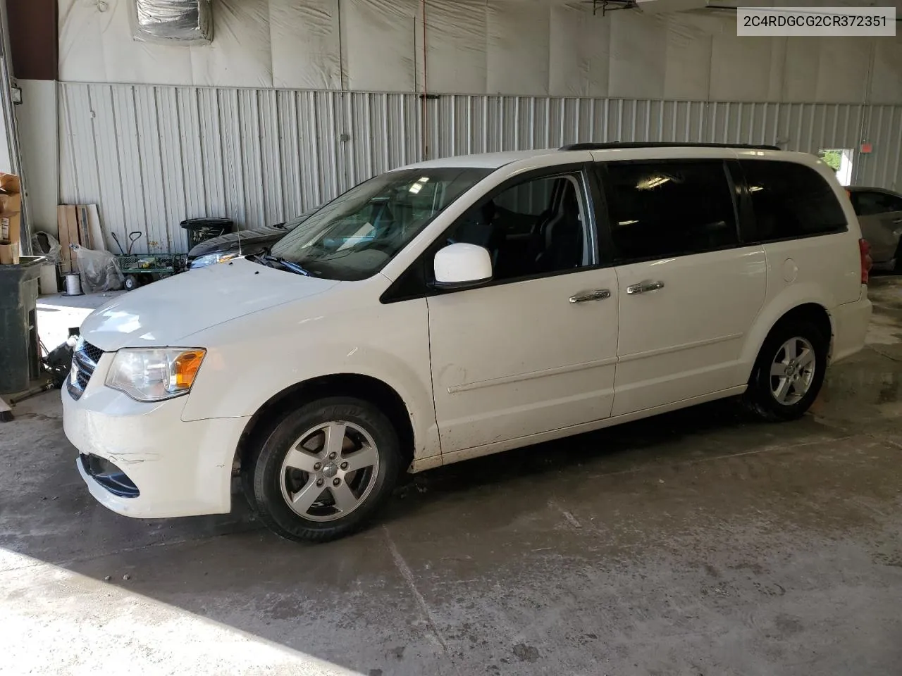 2012 Dodge Grand Caravan Sxt VIN: 2C4RDGCG2CR372351 Lot: 72408364