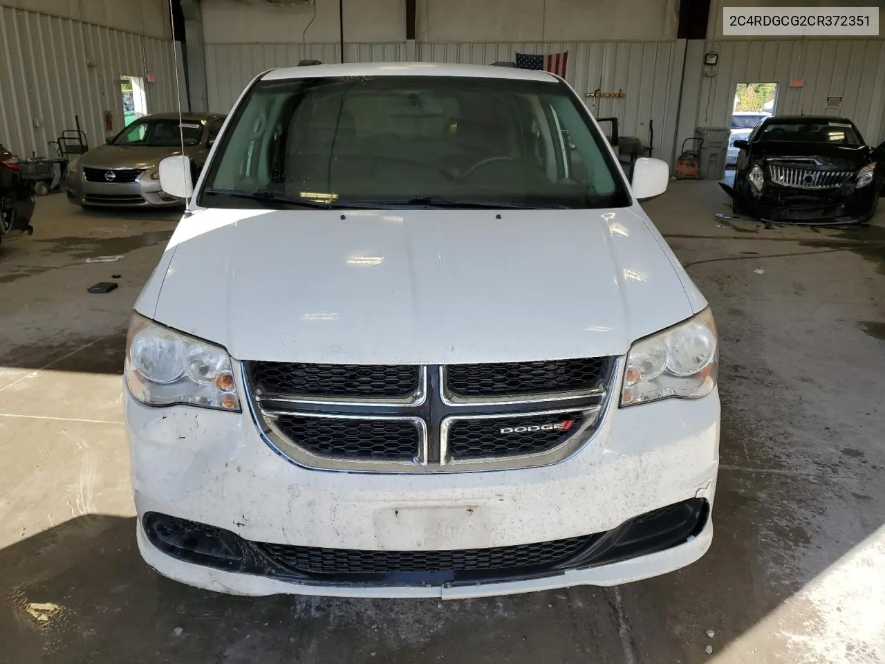 2012 Dodge Grand Caravan Sxt VIN: 2C4RDGCG2CR372351 Lot: 72408364