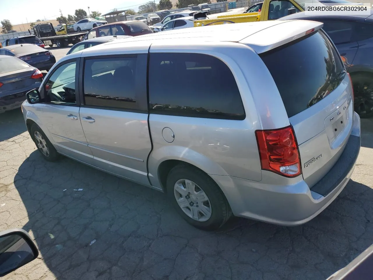 2C4RDGBG6CR302904 2012 Dodge Grand Caravan Se