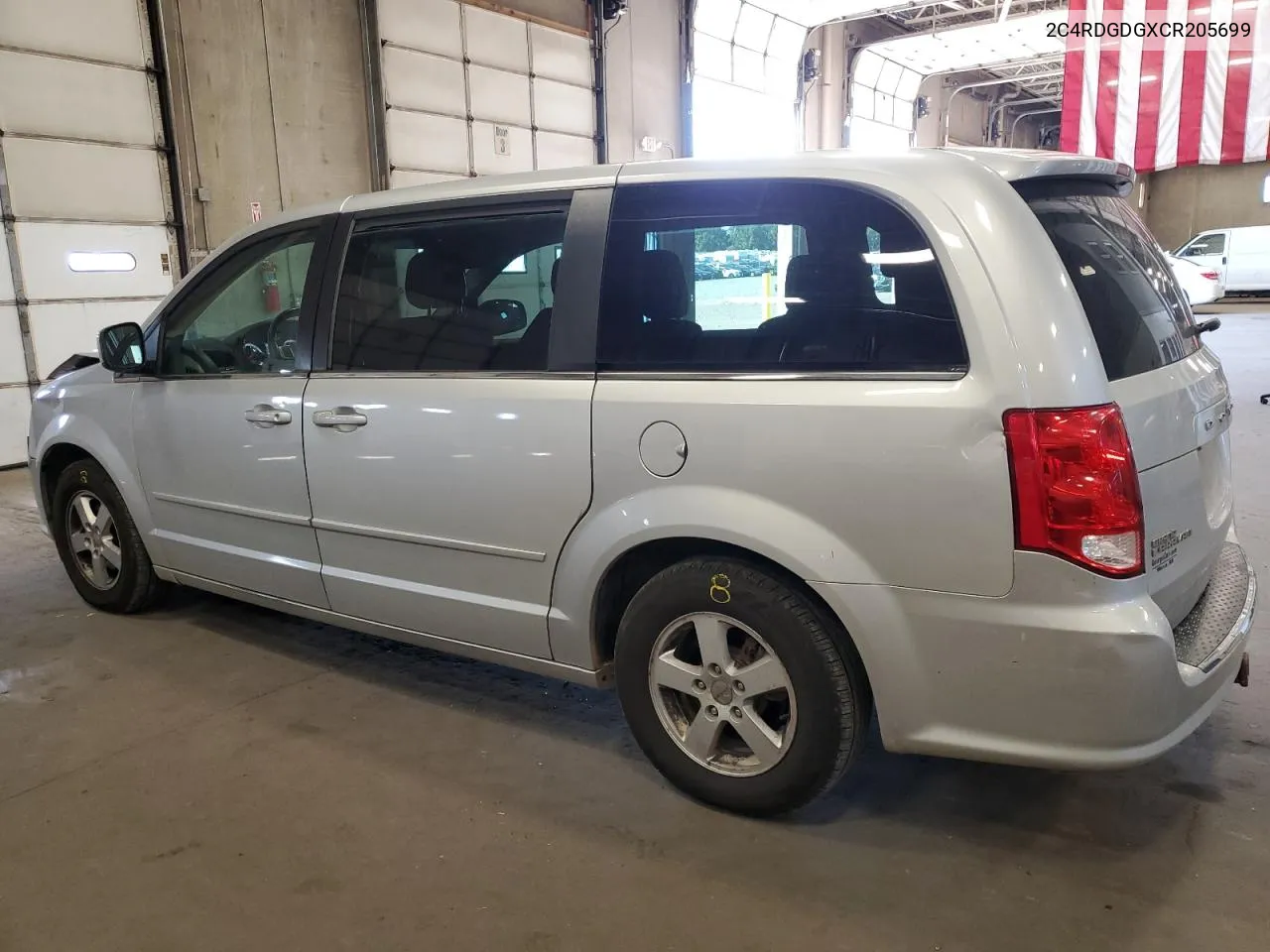 2012 Dodge Grand Caravan Crew VIN: 2C4RDGDGXCR205699 Lot: 72917034