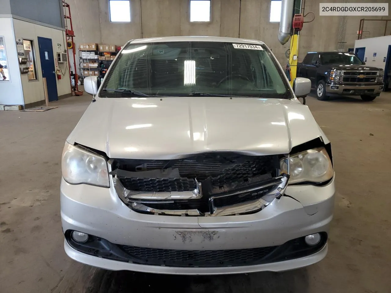 2C4RDGDGXCR205699 2012 Dodge Grand Caravan Crew